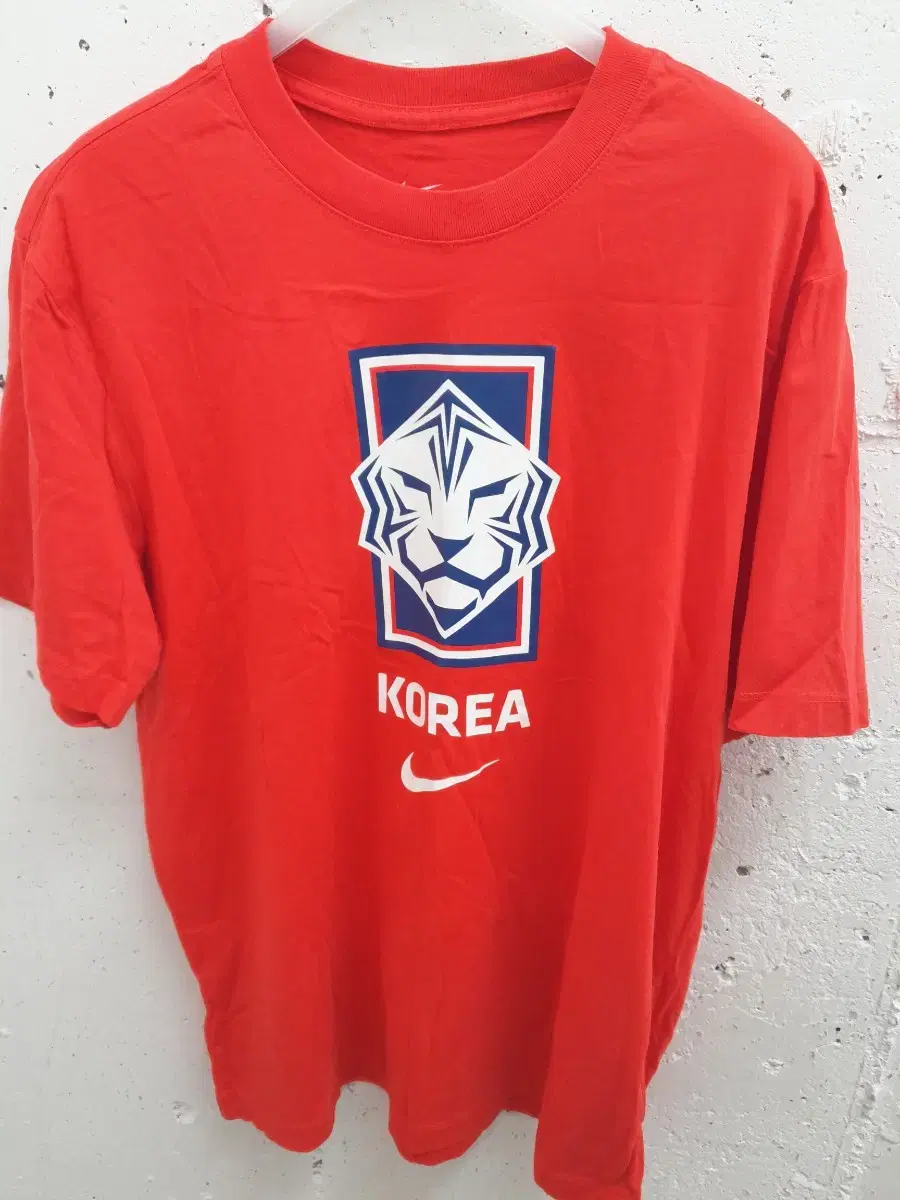 나이키 KOREA 축구반팔 L