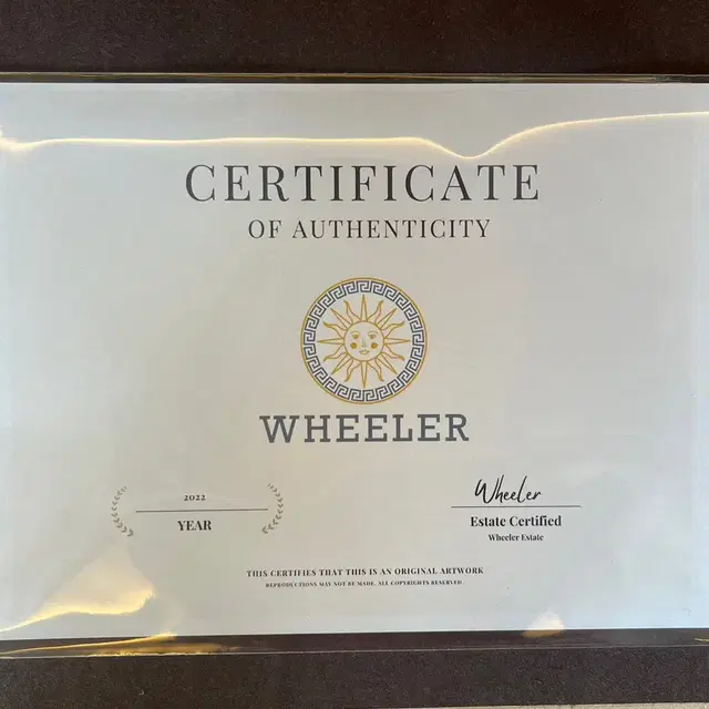 Wheeler Collective 인테리어 사진 액자