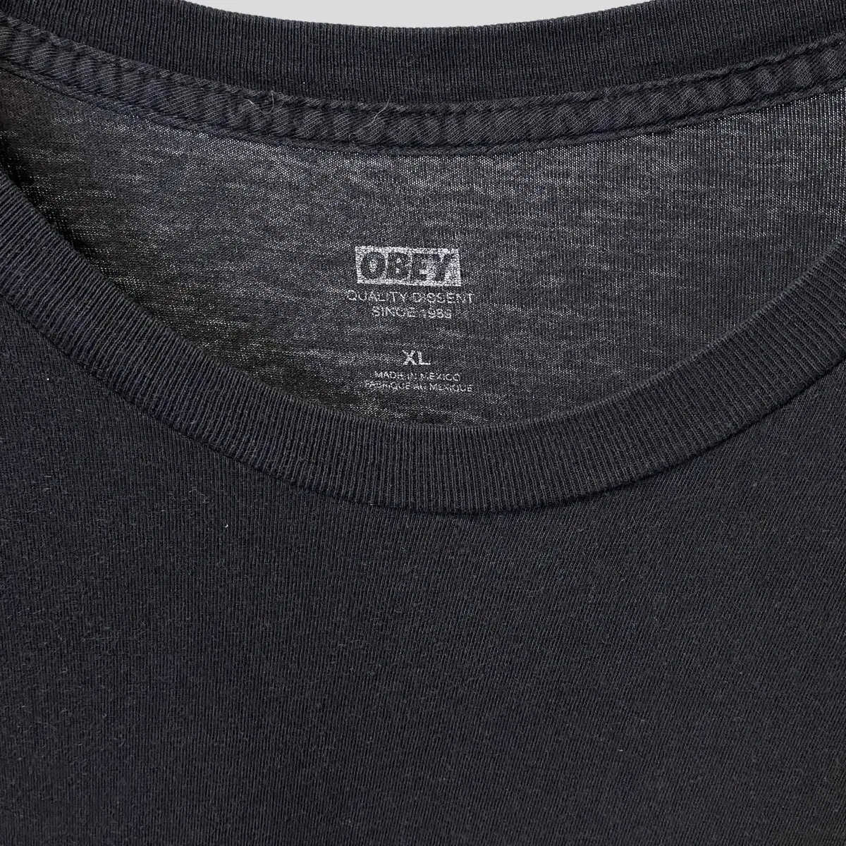 (XL)obey 오베이 퍼블릭에너미 반팔티셔츠