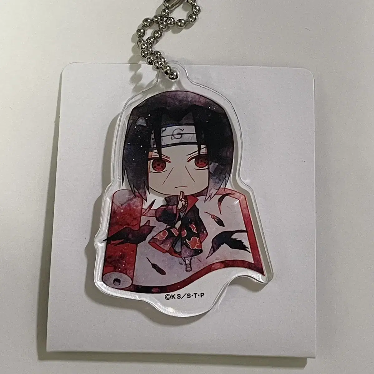 Naruto Itachi acrylic keyring acrylic stand sells.