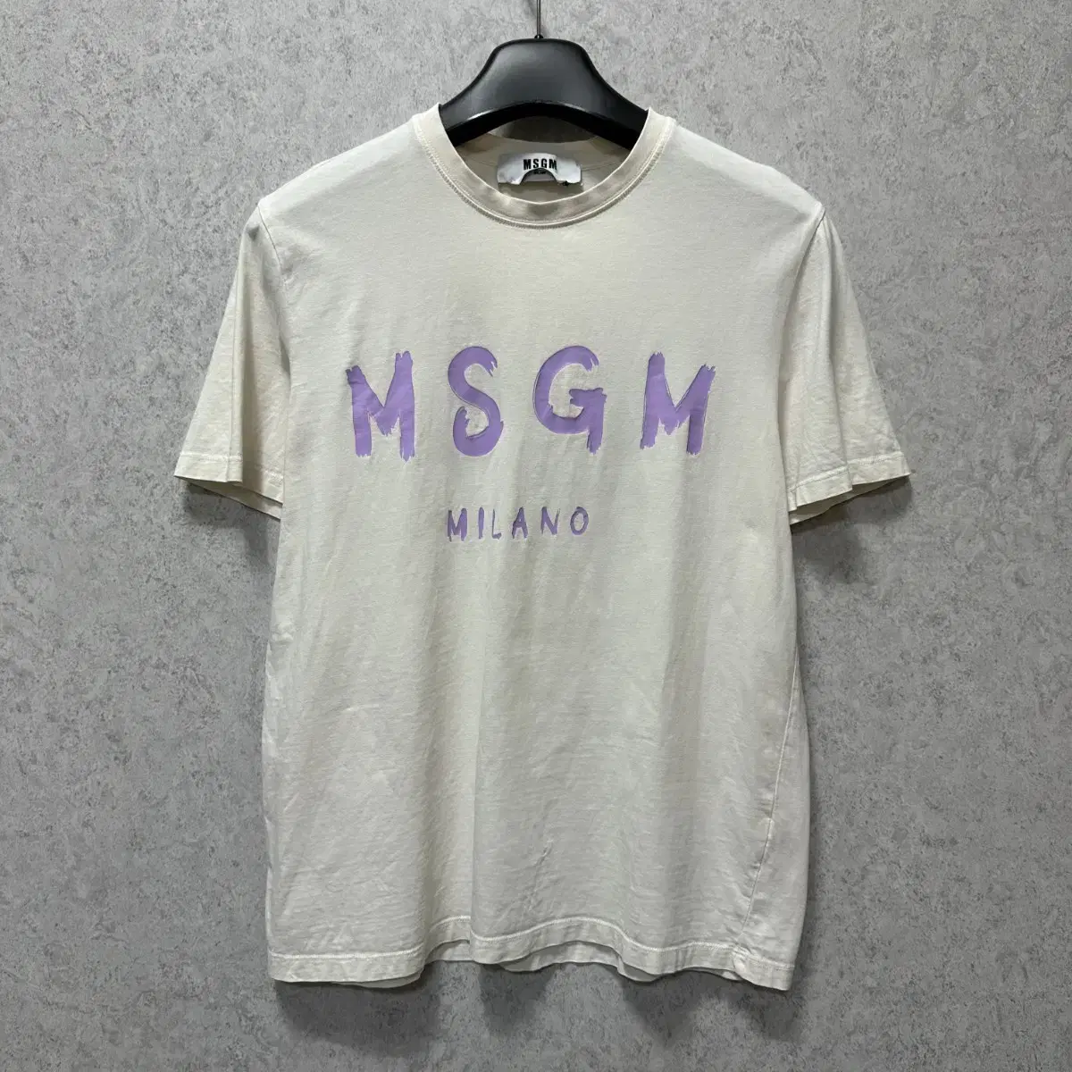 95 MSGM Men's Short Sleeve T-Shirt