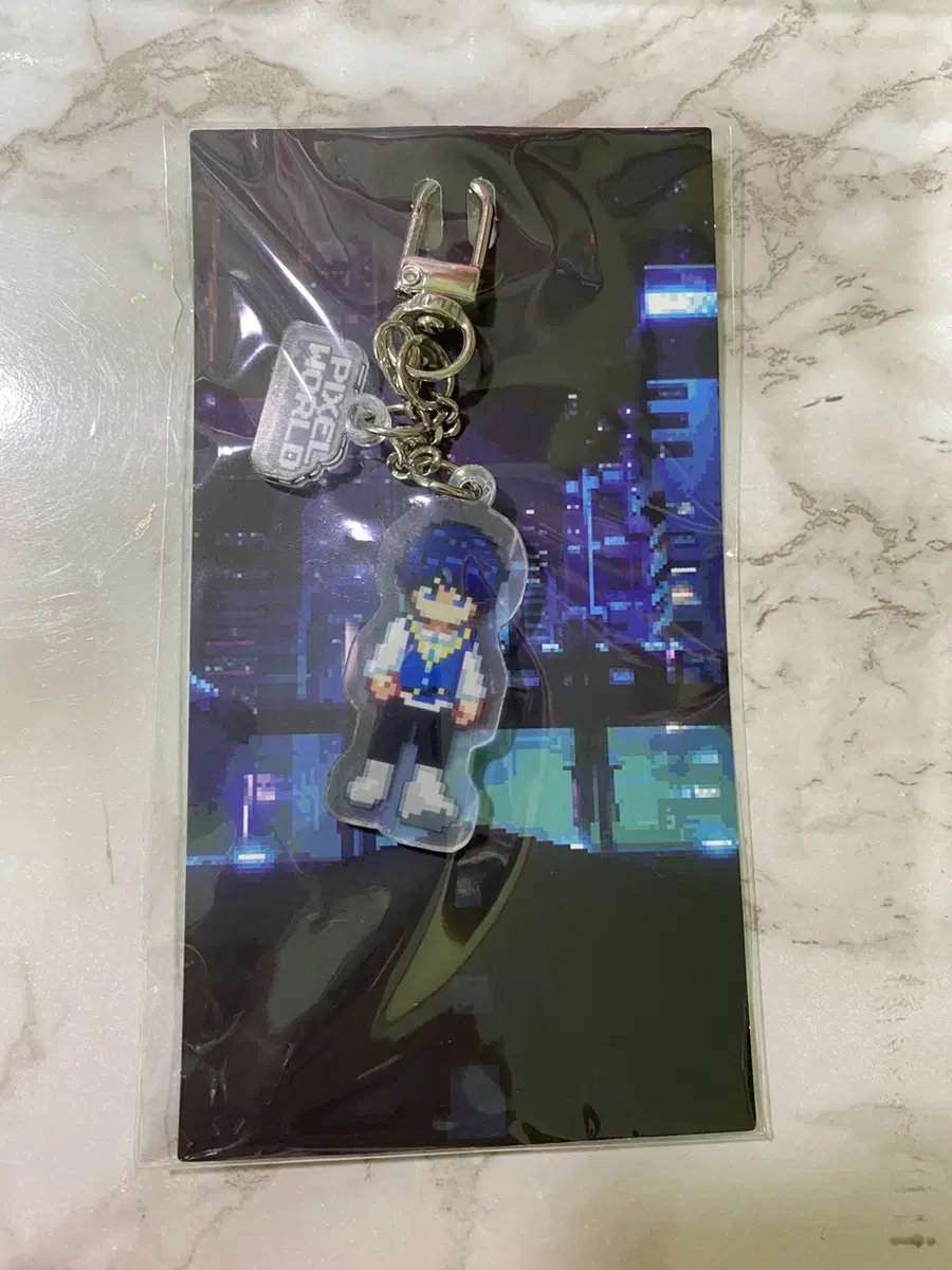 Plave fan con MD Pixelworld Acrylic Keyring yejun WTS