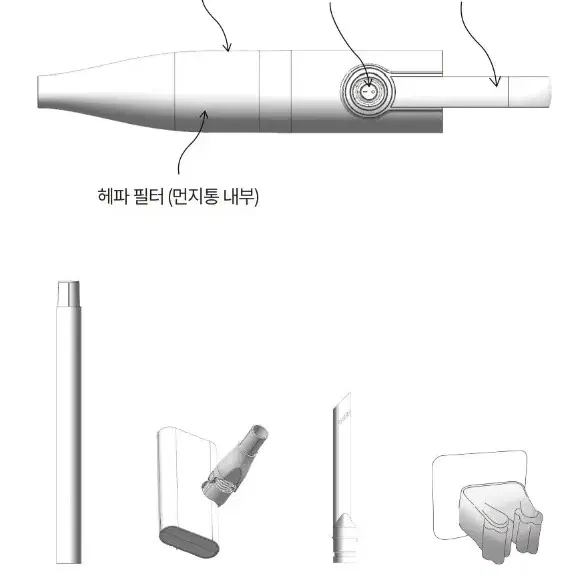 새상품 2 in 1 핸디 청소기 JSK-N3021 급처