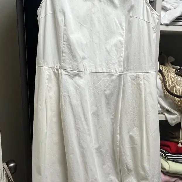 ncssry 네세서리 cotton string dress(화이트)