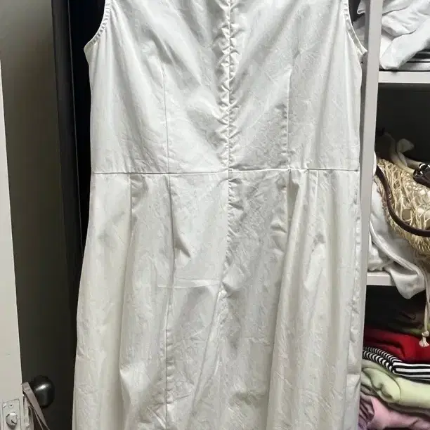 ncssry 네세서리 cotton string dress(화이트)