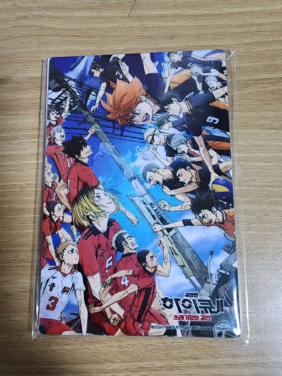 (급전)Haikyuu Metal Picture Frame Mega Box pre-order benefit Duel in the Garbage Patch