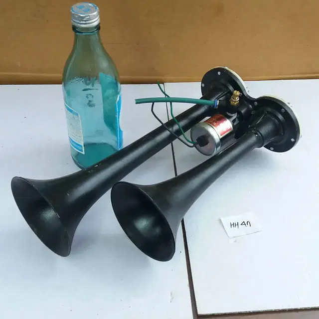 AIR HORN 크락숀 덤프차 뱃고동 DC24v  HH47