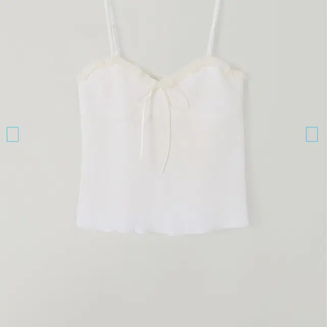 타낫 T/T Frill tie bustier (새상품)