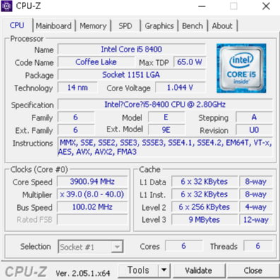 인텔코어 i5-8400 + z370m 메인보드