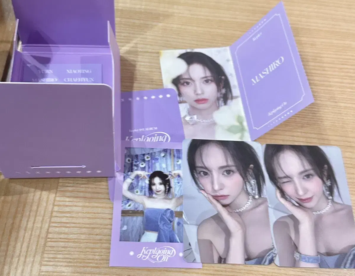 kep1er album photocard set plve