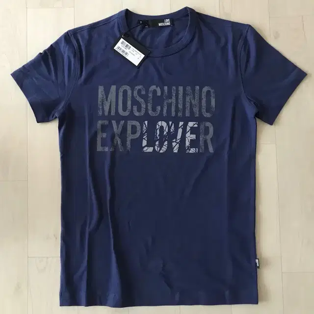 [S size] 모스키노 love moschino 반팔티셔츠 딥블루.