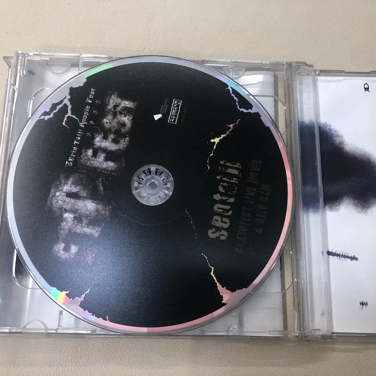 서태지 6집 리레코딩 라이브 앨범 CD