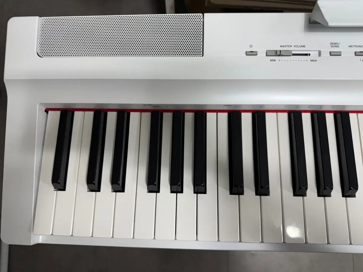 야마하 P-125 화이트 전자피아노 YAMAHA P125 정품목재스탠드