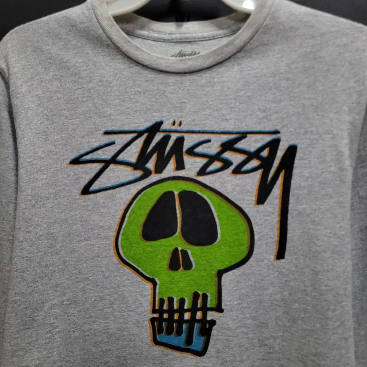 stussy 스투시 스컬 프린팅 셔츠(무료배송)