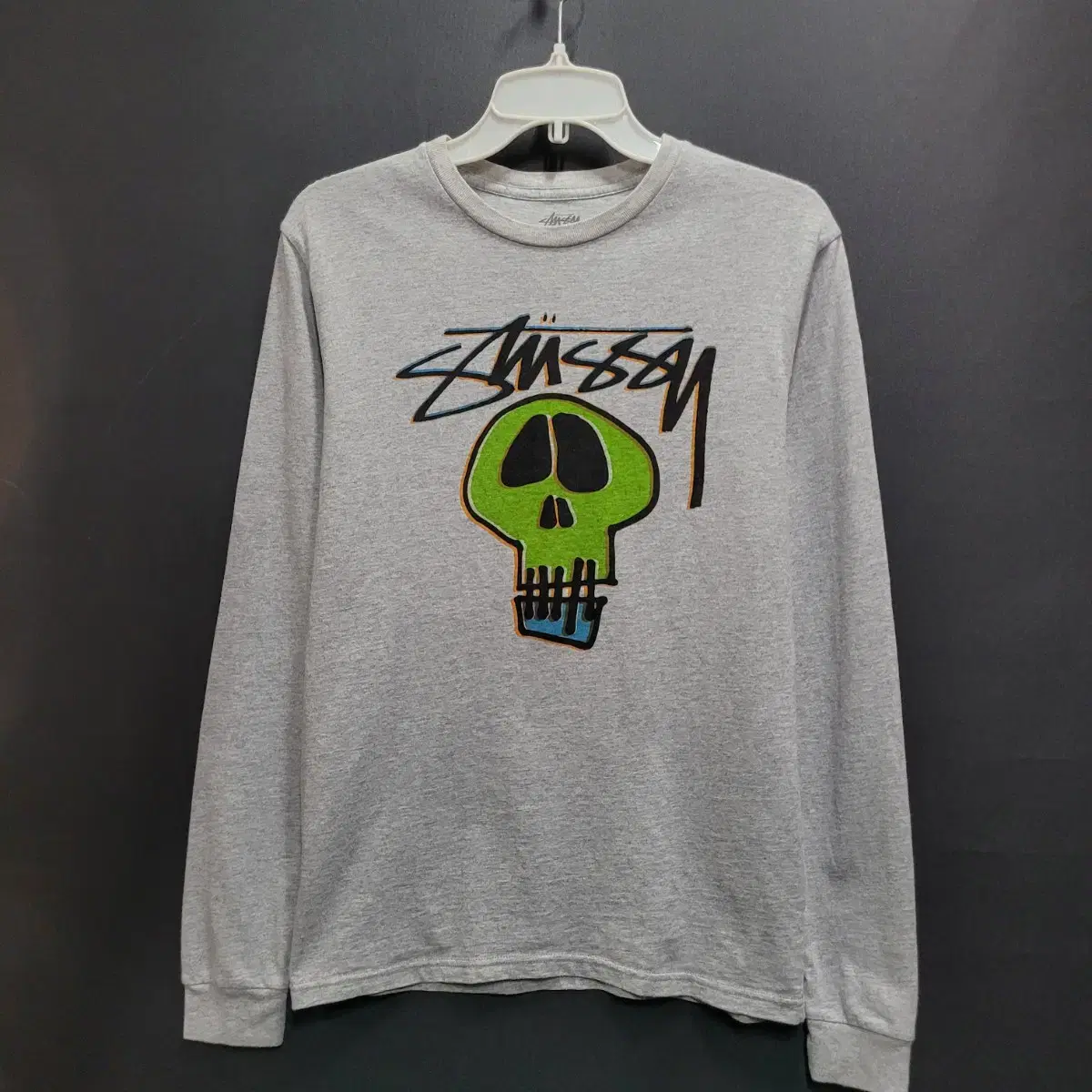 stussy 스투시 스컬 프린팅 셔츠(무료배송)