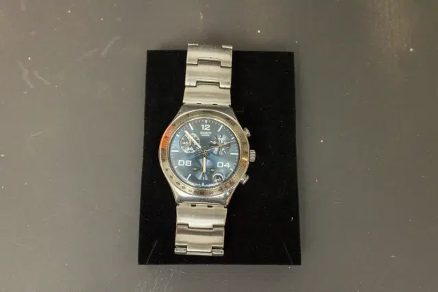 스와치 메탈 시계  Chronograph AG 2002 손목시계