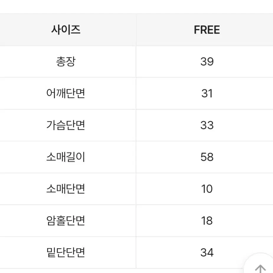 새상품/ 에이블리 스트링 골지 단추 언발 크롭 니트 슬림핏(옐로우)