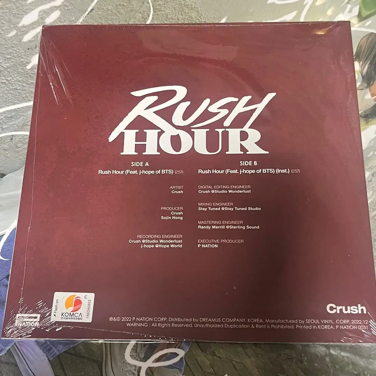 크러쉬 rush hour lp