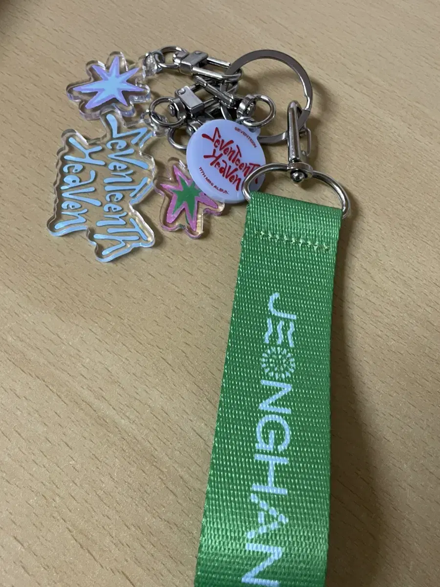 Seventeenth Street jeonghan Strap Keyring