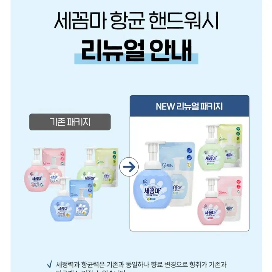 세균아꼼짝마(세꼼마)향균버블핸드워시용기250MLX2개+리필200MLx4개