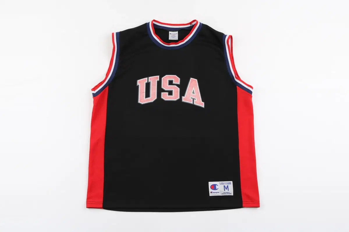 [M] Champion USA Old School Basketball Jersey