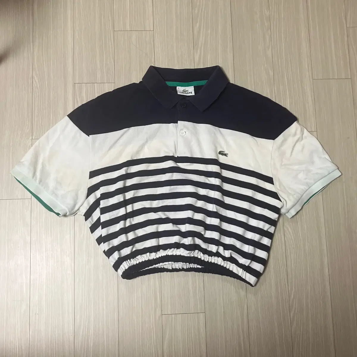 Lacoste custom cropped karati