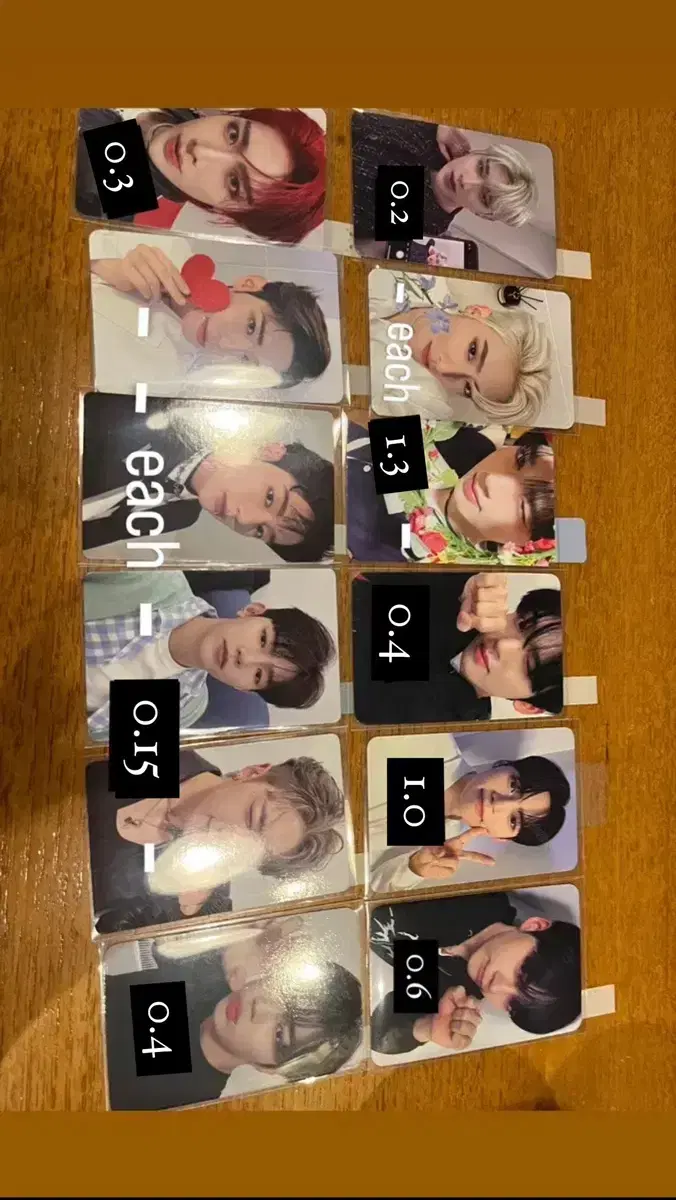 (폭덤!!)제베원 zerobaseone ZB1 photocard wts!(급처)