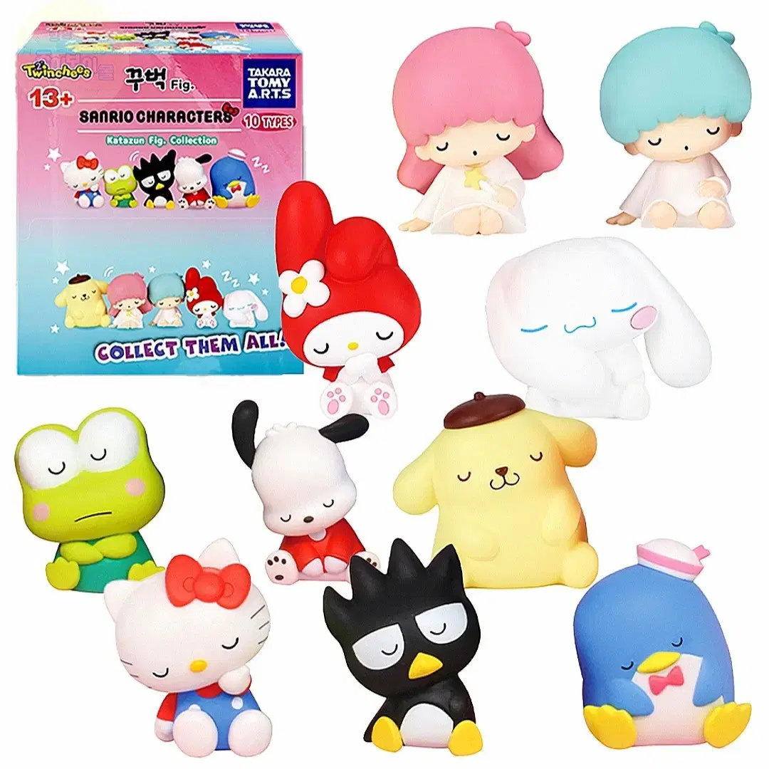 Kubuk Sanrio Characters Figures