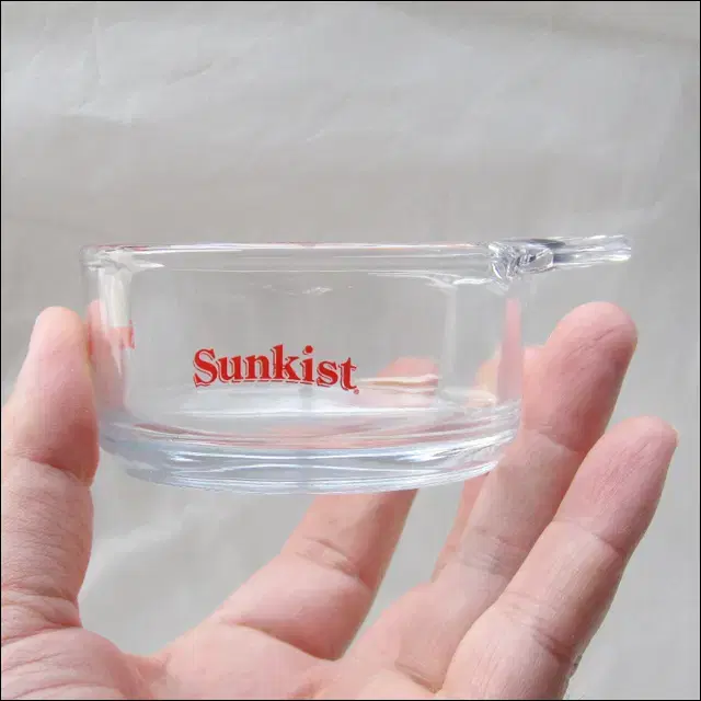 빈티지 Sunkist 썬키스트 대/소 손잡이 파카 보울 3개