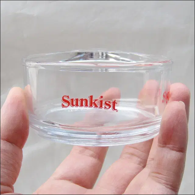 빈티지 Sunkist 썬키스트 대/소 손잡이 파카 보울 3개