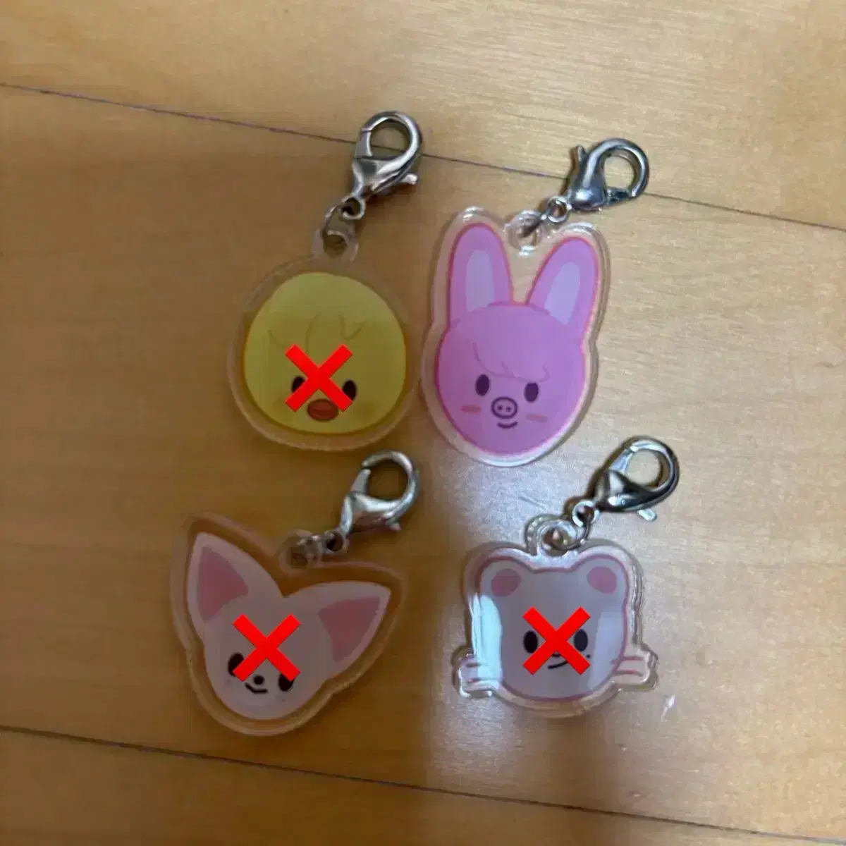 Straykids skzoo acrylic Keyrings