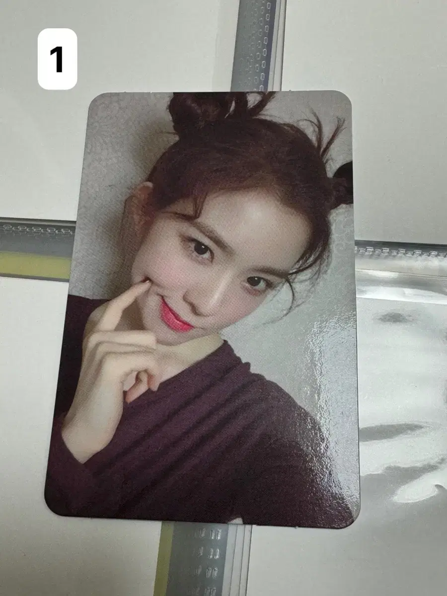 Red Velvet irene rookie photocard