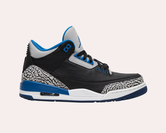 [ 260 ] Air Jordan 3 Retro 'Sport Blue'