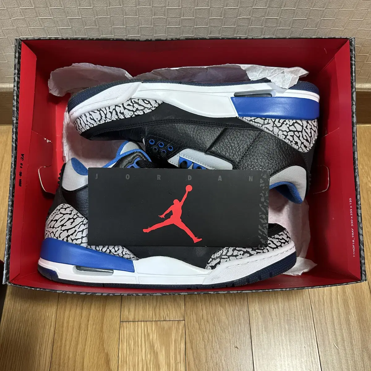 [ 260 ] Air Jordan 3 Retro 'Sport Blue'