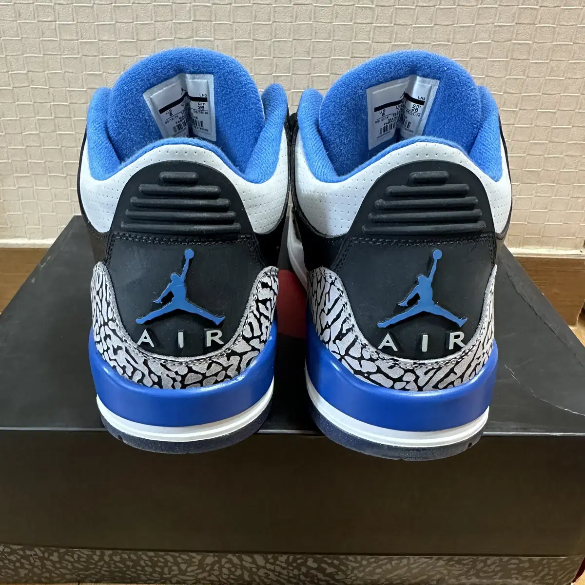 [ 260 ] Air Jordan 3 Retro 'Sport Blue'