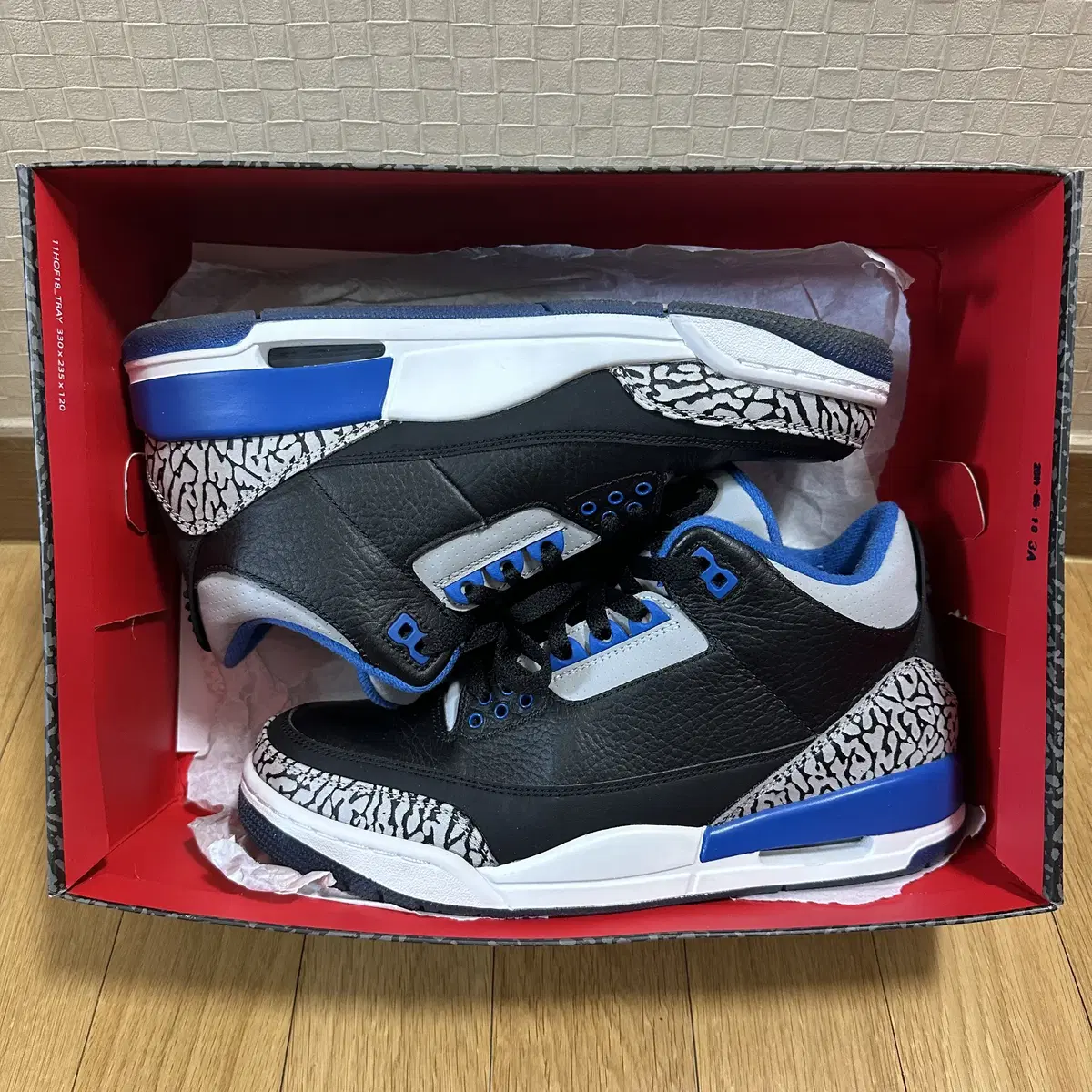 [ 260 ] Air Jordan 3 Retro 'Sport Blue'