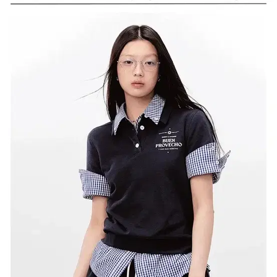 리디큘러스 retro check pattern short shirt