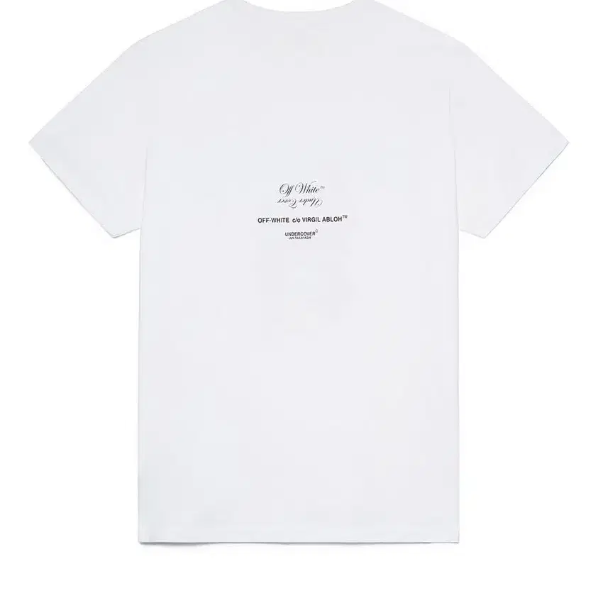 오프화이트 x 언더커버 Apple T-Shirt in White