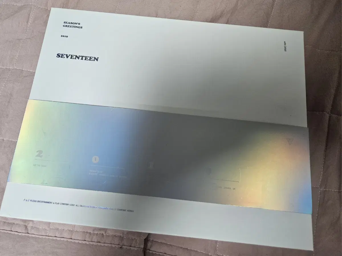 SEVENTEEN 2019 season's greetings Full Night