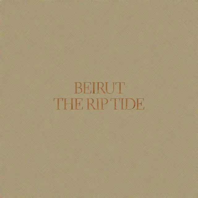 베이루트 The Rip Tide 앨범 시디 CD