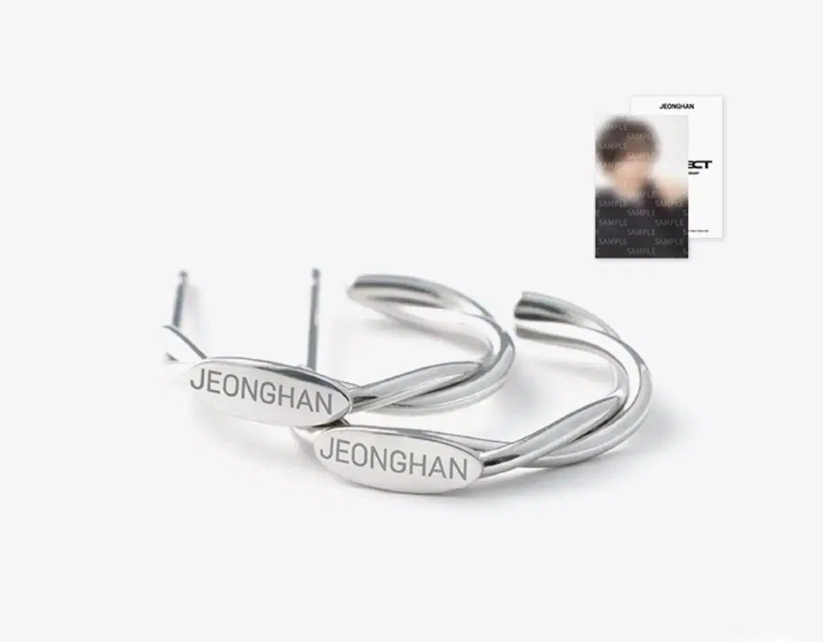 Seventeen Eighth Anniversary jeonghan Earrings, Photocard