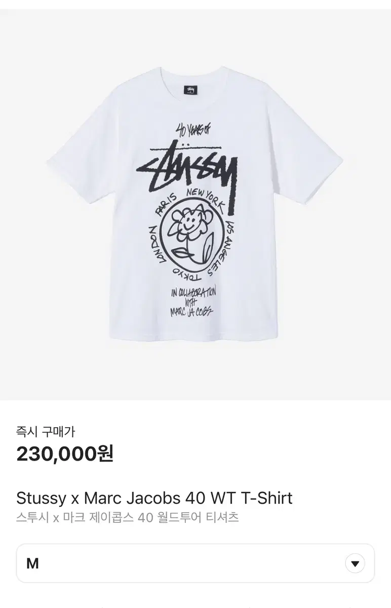 Stussy MarksJacobs worldtour M