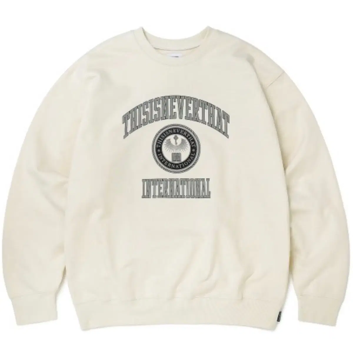 This Is Never Never That Archiego Man-to-Man Ivory Crewneck