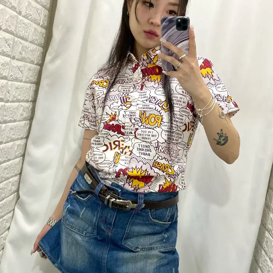 Hysteric Glamour Half Shirt