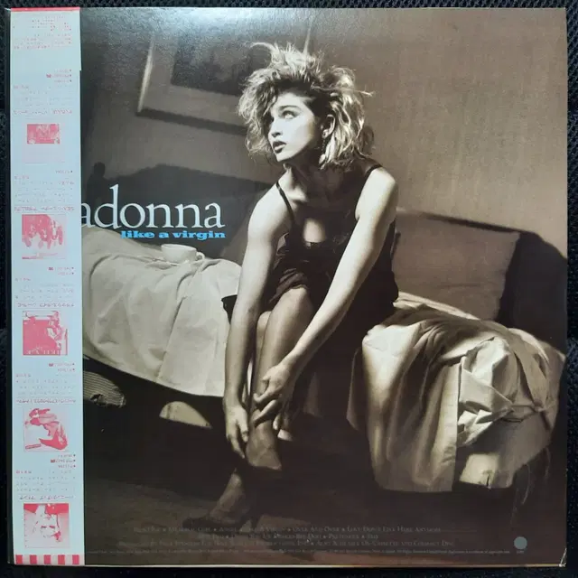 마돈나 madonna like a virgin LP 일본반 (2)