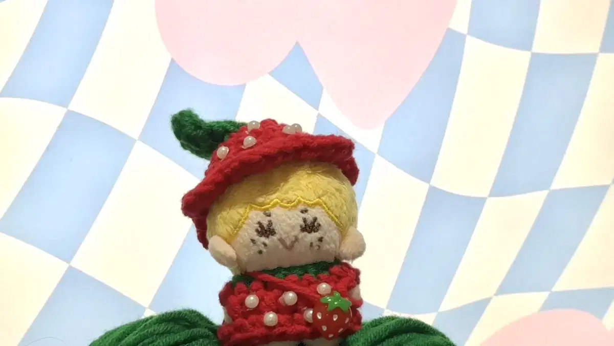 5inch doll clothes strawberry set crochet doll clothes