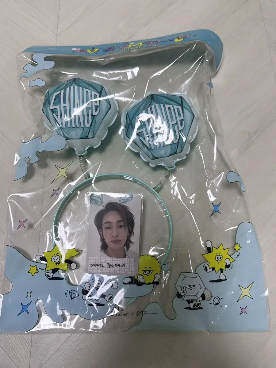 SHINee Everland merchandise sealed wts