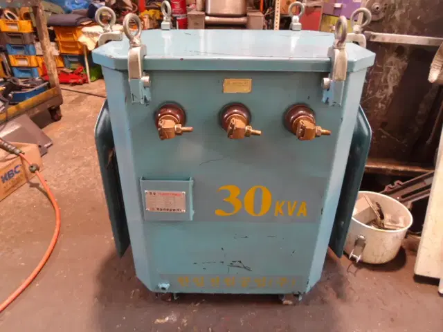 한일 유입식 공업용 다운트랜스 변압기 30KVA 380/220V