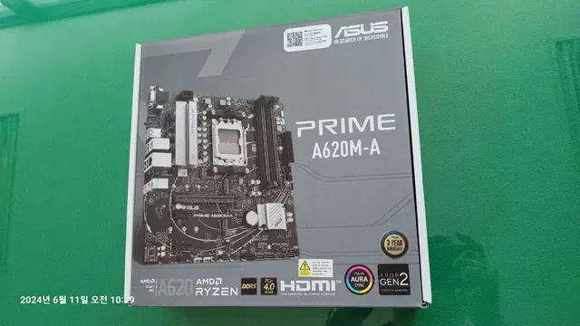 asus prime a620m-a, 대원씨티에스정품