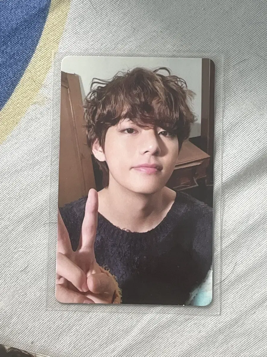 bangtan v taehyung photocard deco kit wts